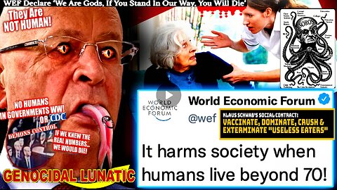 World Leaders Sign WEF Treaty Introducing 'Age of Death' Laws in West