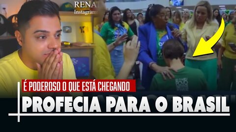 Michelle Bolsonaro recebe PODEROSA PROFECIA para o Brasil
