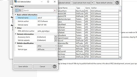 Using ModStudio2 To Find Truck Internal Names ATS/ETS