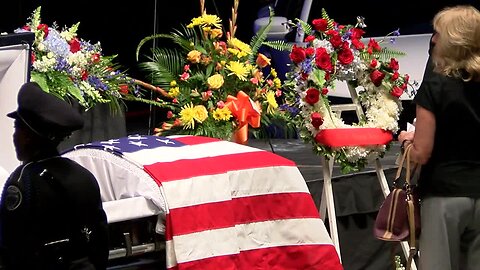 Video: Mourners remember fallen officer Lt. Joseph Johnson in Lee County