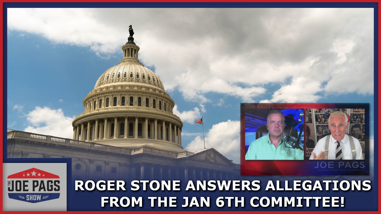 Roger Stone Tells Why the Jan 6th Committee Won't Leave Him Alone