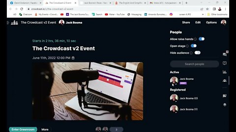 The Crowdcast v2 Invite