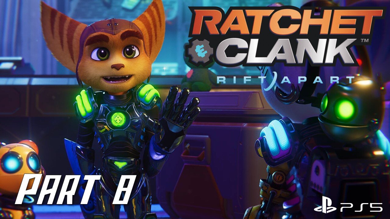 Release the Kraken! | Ratchet & Clank Rift Apart Playthrough Part 8 | PS5 Gameplay