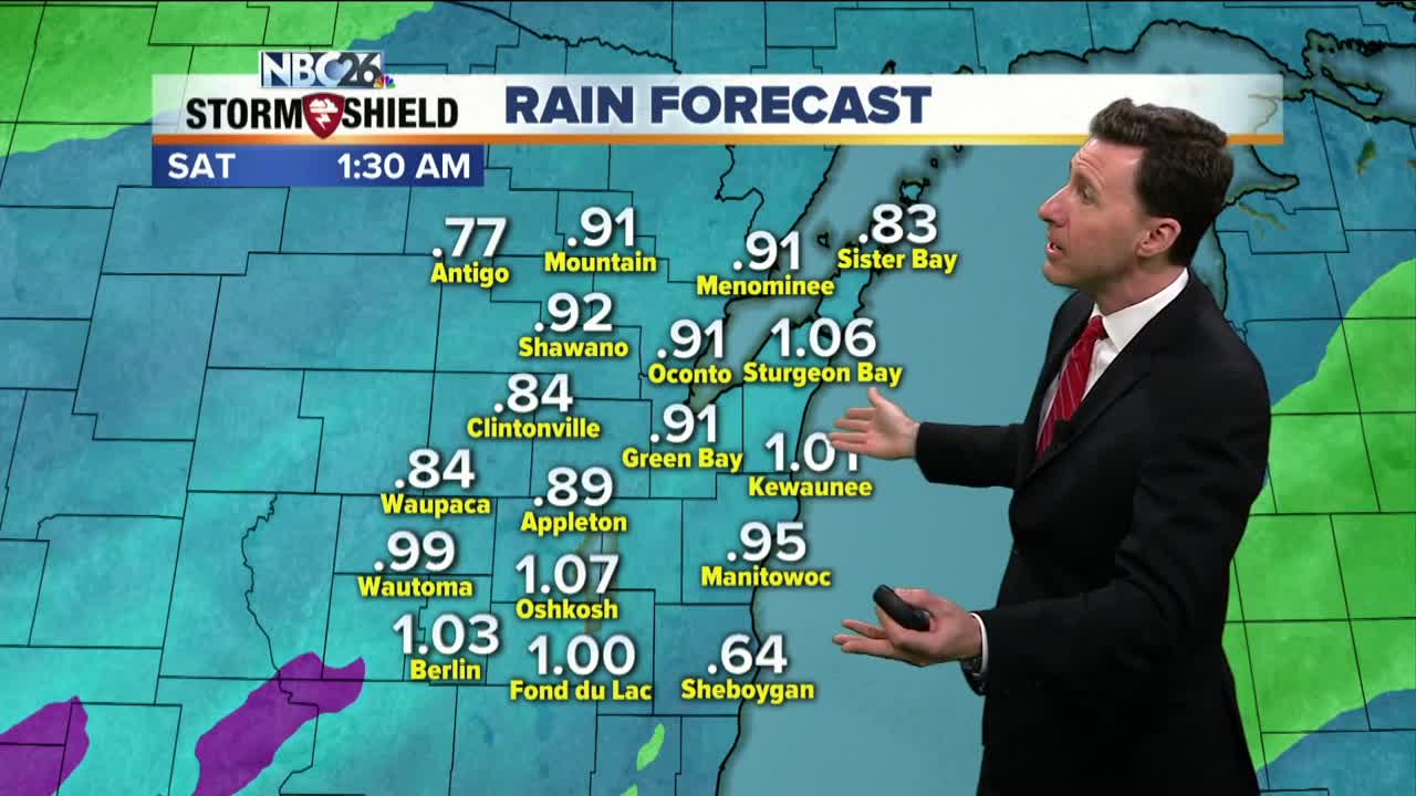 Michael Fish's NBC 26 weather forecast