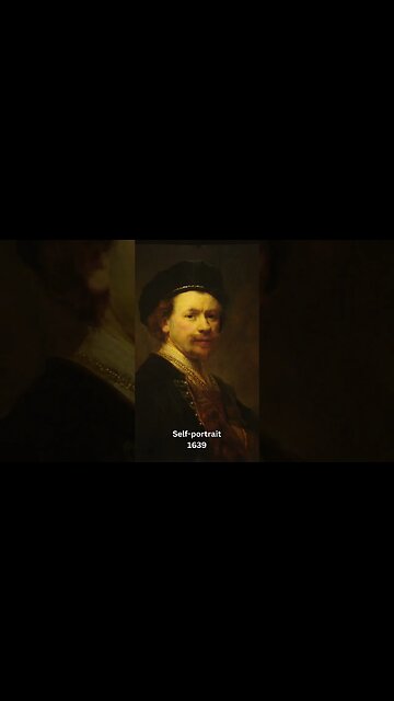 Rembrandt's painting collection Part 19 #shorts