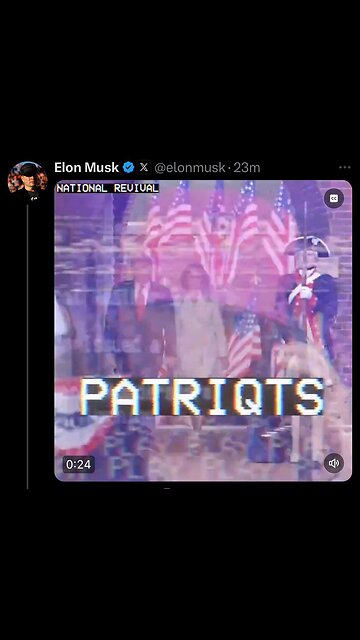 👀 Elon Just Dropped A Video With Trump, Back To The Future, Q & The EBS In It