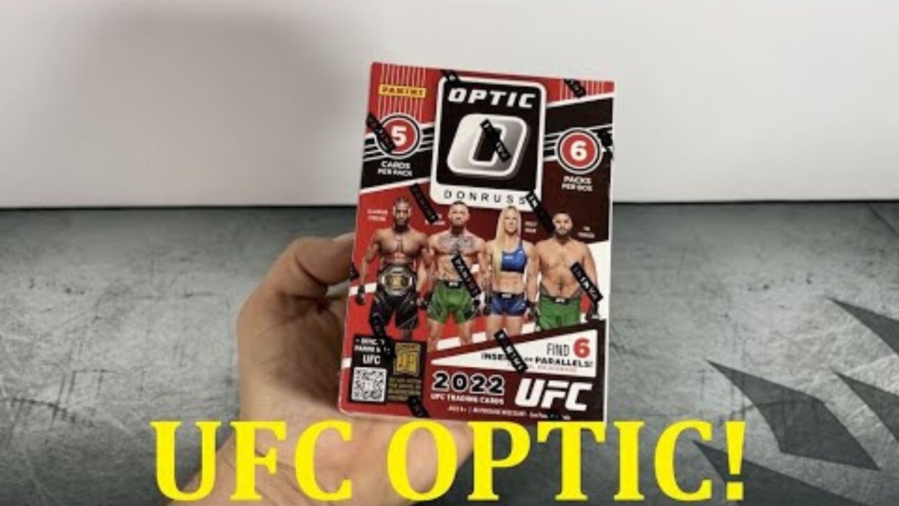 Panini UFC Donruss Optic 2022 Blaster Box Opening - Inserts, Rookies, Parallels!