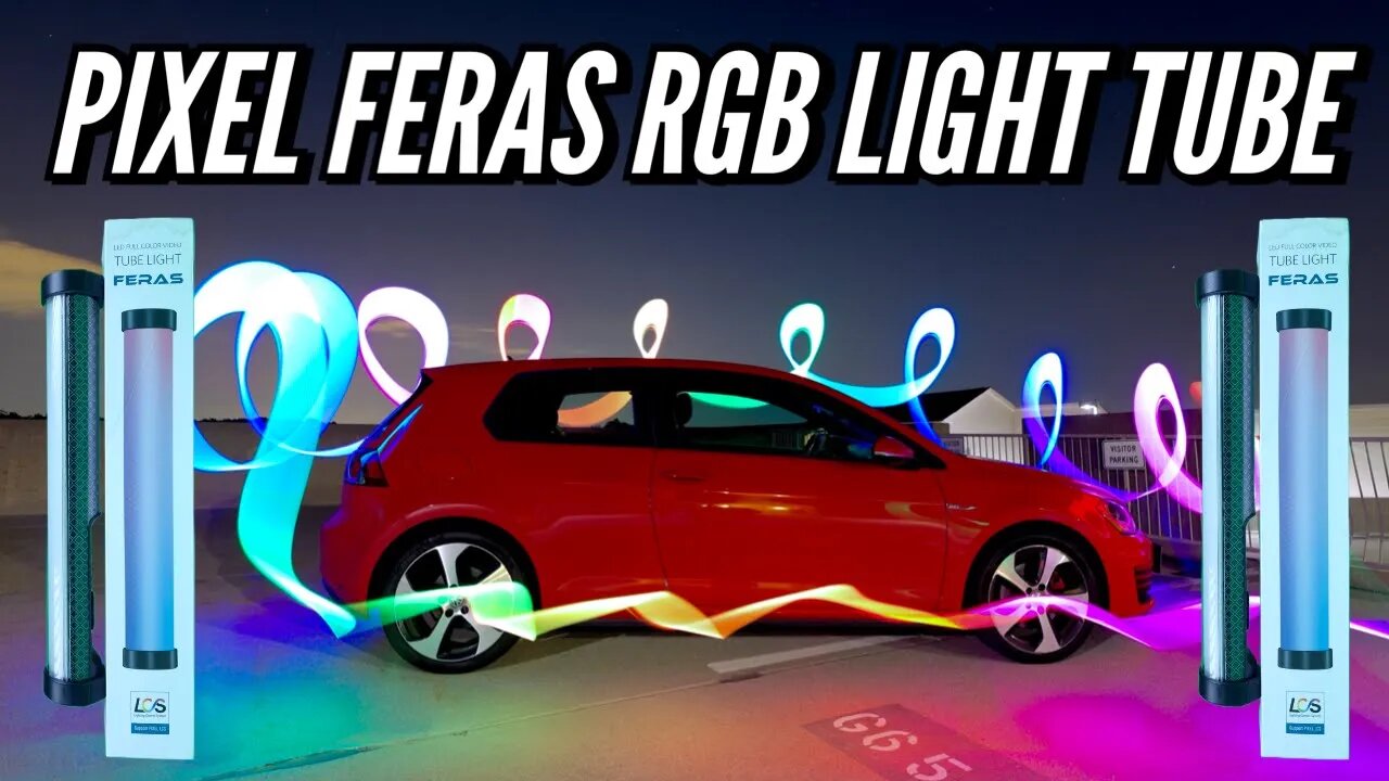 Pixel Feras RGB Light Tube Can It Light Paint???