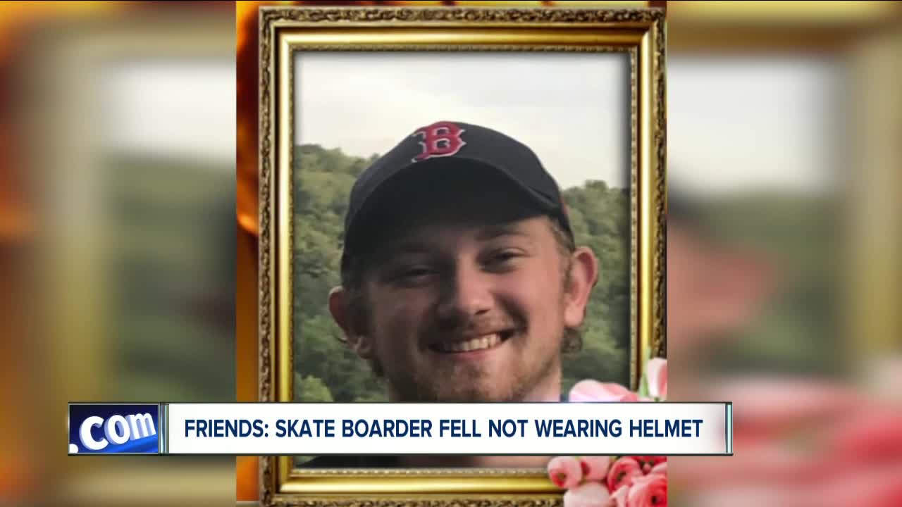 Skate boarder dies after skating accident without helmet