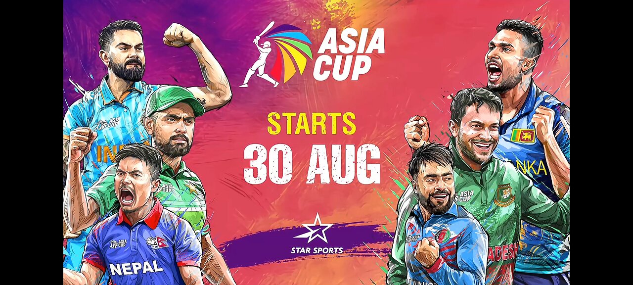 Asia cup 2023 promo #Asiacup