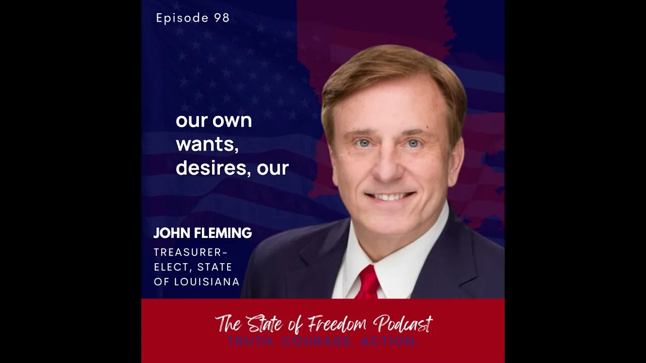 Shorts: LA Treasurer-elect John Fleming on pursuing the plan God has for each of our lives