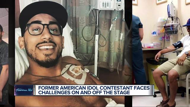 Former American Idol contestant faces challenges on and off the stage