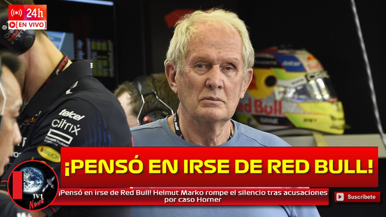 ¡Pensó en irse de Red Bull! Helmut Marko rompe el silencio tras acusaciones por caso Horner