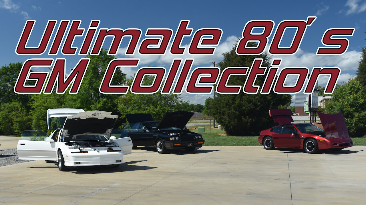 The Ultimate 80's GM Car Collection