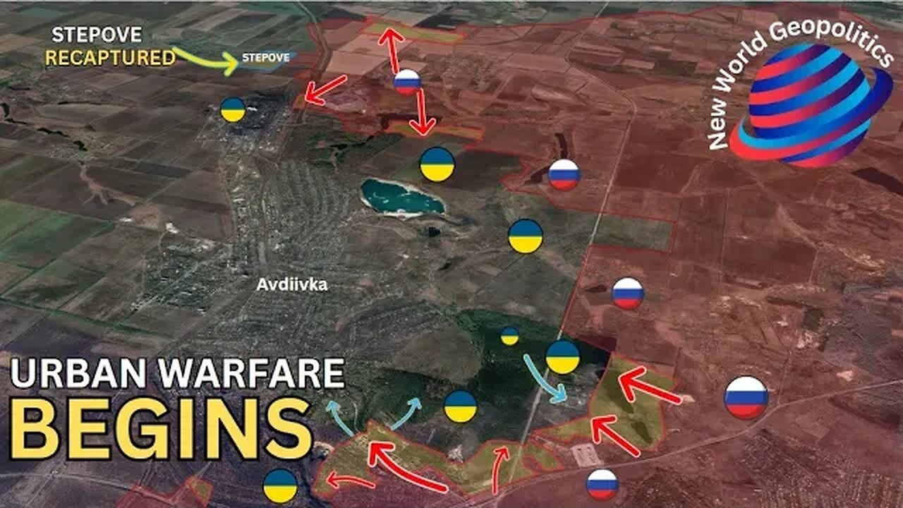 Russian ADVANCES - Russians ENTER Southern AVDIIVKA