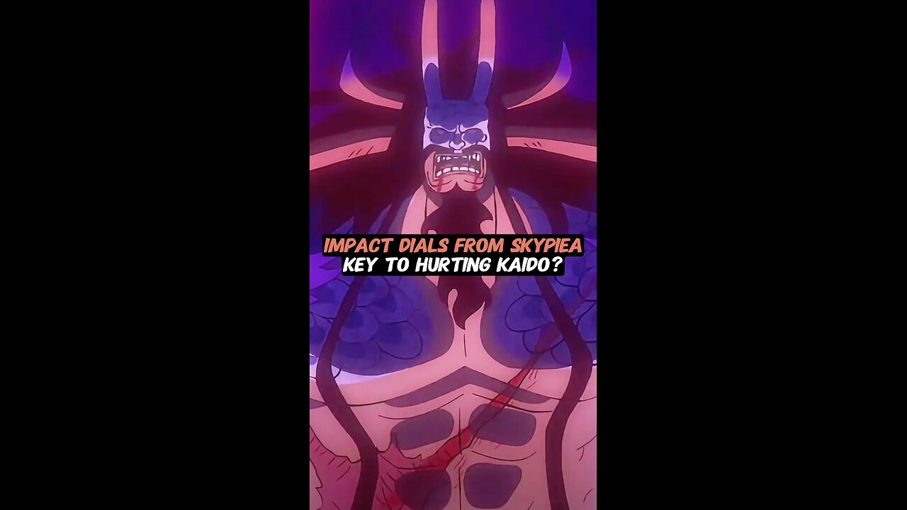 Impact Dials From Skypiea Key to Hurting Kaido? #onepiece #strawhats #eloyesright #wano