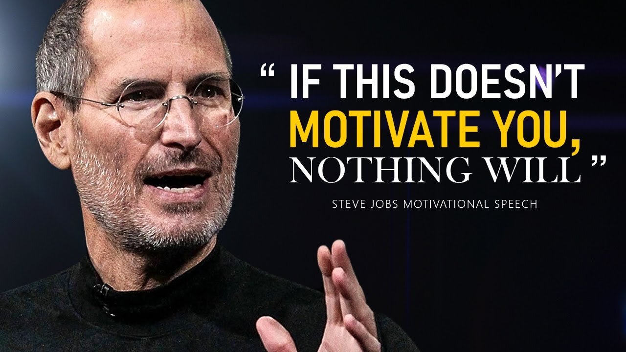 Greatest Speech ever | Steve Jobs #rumble #motivation