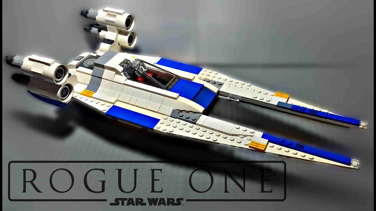 LEGO Rogue One: A Star Wars Story - U-Wing Starfighter MOC - Review (2016)