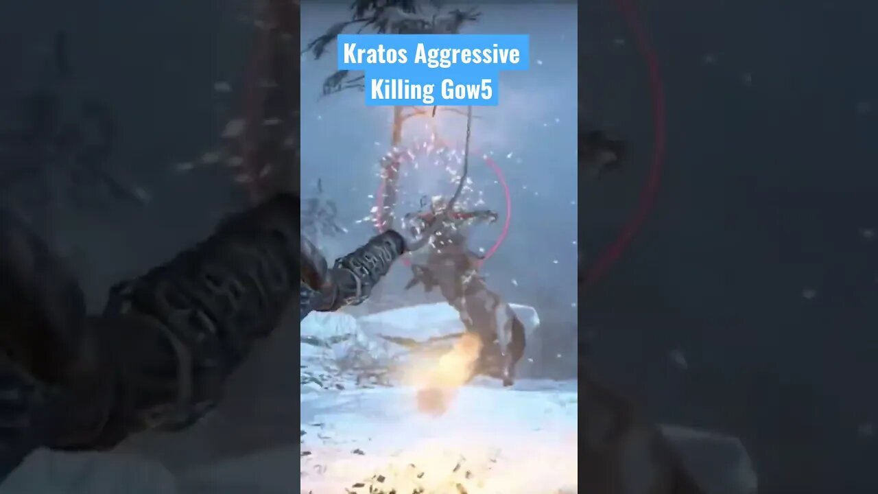 Kratos Aggressive Killing #shorts