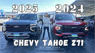 2025 vs 2024 Chevrolet Tahoe Z71. Which one is better?