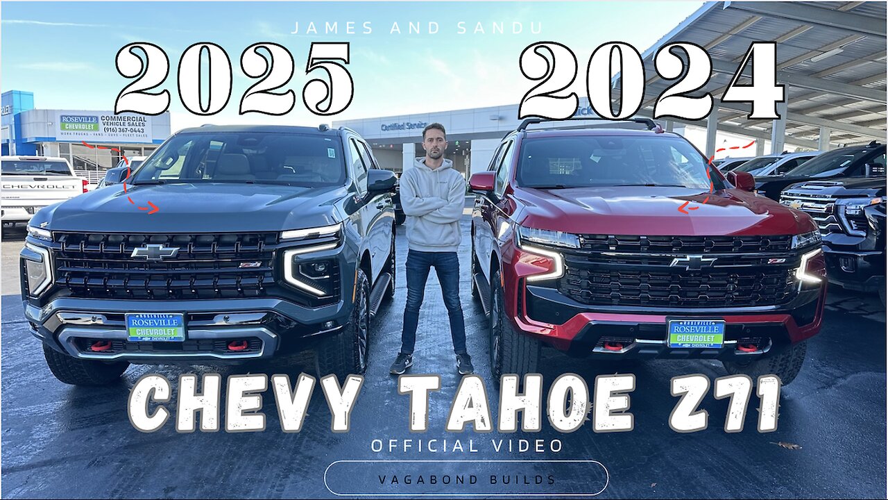 2025 vs 2024 Chevrolet Tahoe Z71. Which one is better?