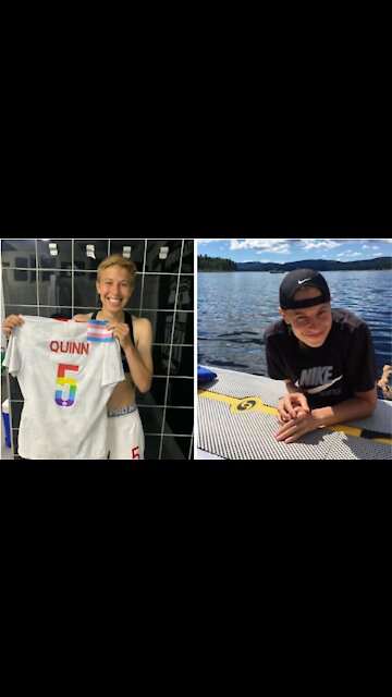 Canada's Quinn Is The First Non-Binary, Transgender Athlete To Win An Olympic Medal