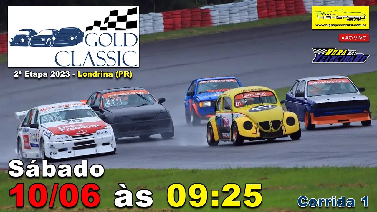 GOLD CLASSIC | Corrida 1 | 2ª Etapa 2023 | Londrina (PR) | Ao Vivo