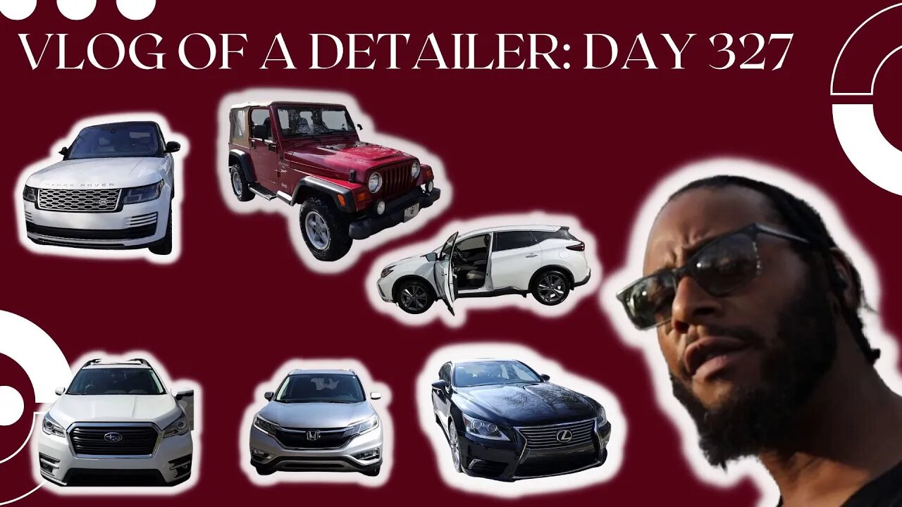 VLOG OF A DETAILER: DAY 327 - WHAT IT DO DETAIL WORLD - MOBILE DETAILER OF NASHVILLE - CLEANING CARS