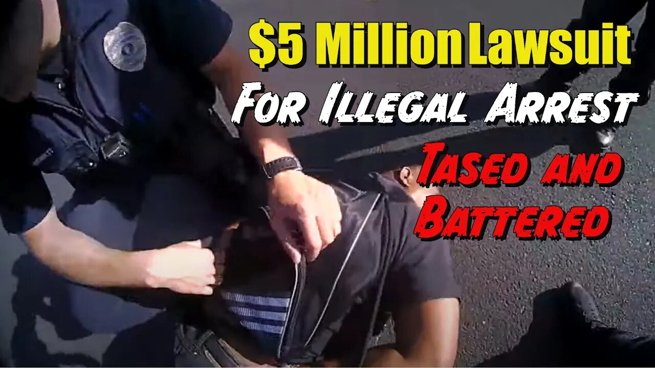 Man Tased and Slammed To The Ground For Getting Into His Own Car