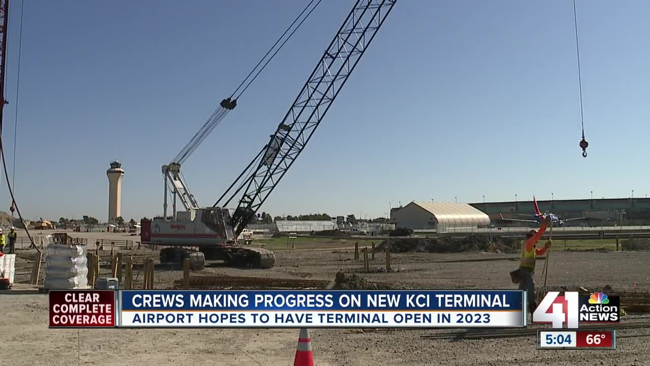 Foundation work begins for new KCI single-terminal project