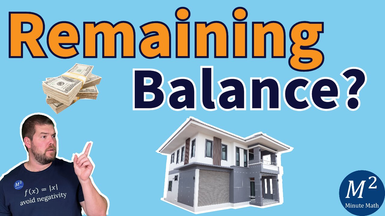 How much is left on my Mortgage? - How to Calculate the Remaining Loan Balance #loans #mortgage