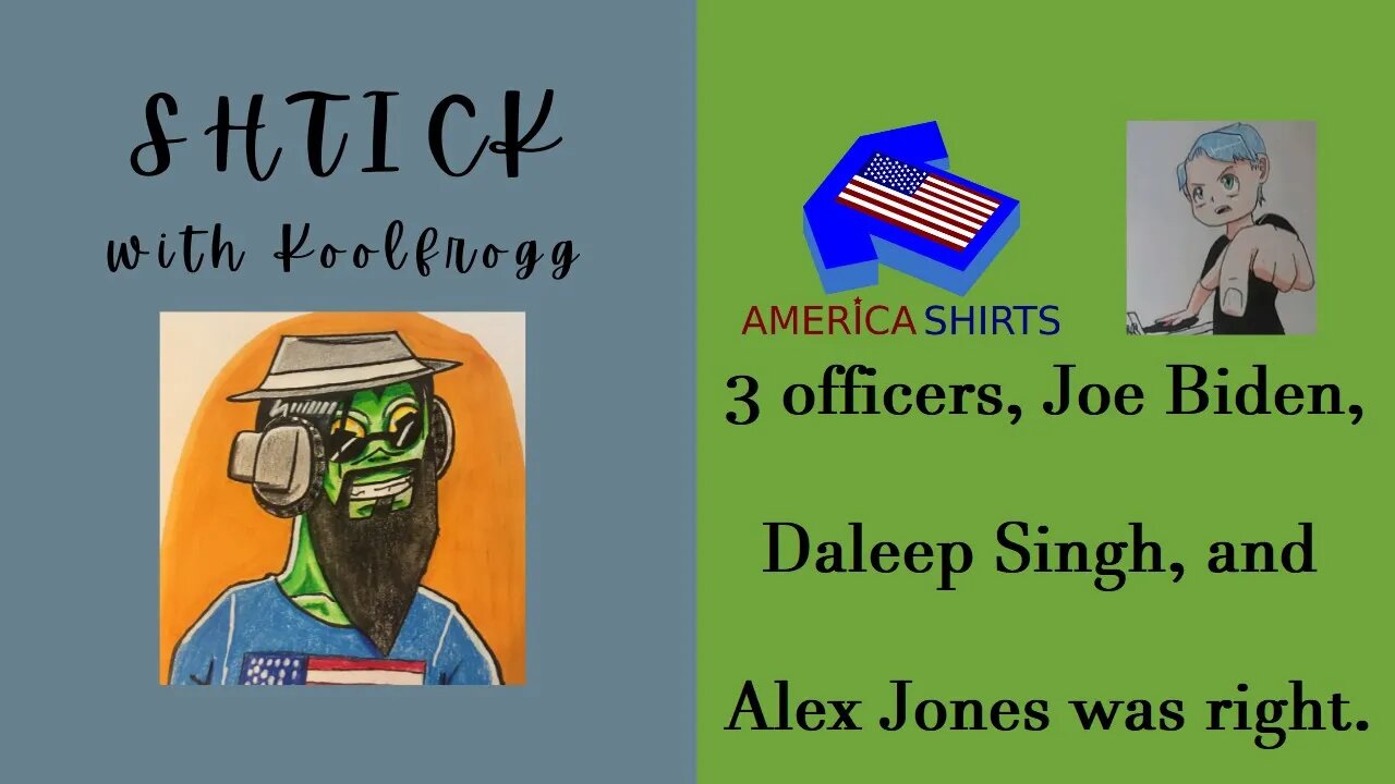 3 Officers, Joe Biden, Daleep Singh, and Alex Jones was right.