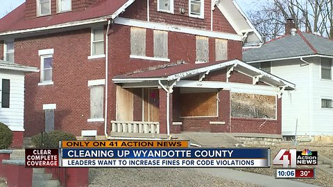 KCK wants to increase penalties for code violations