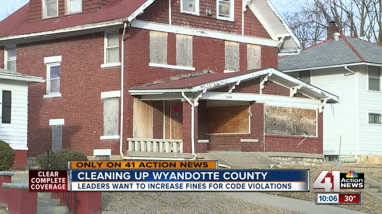 KCK wants to increase penalties for code violations