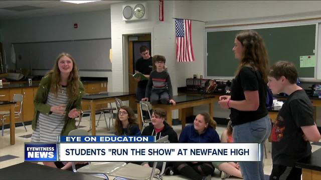 Two students "run the show" at Western New York high school