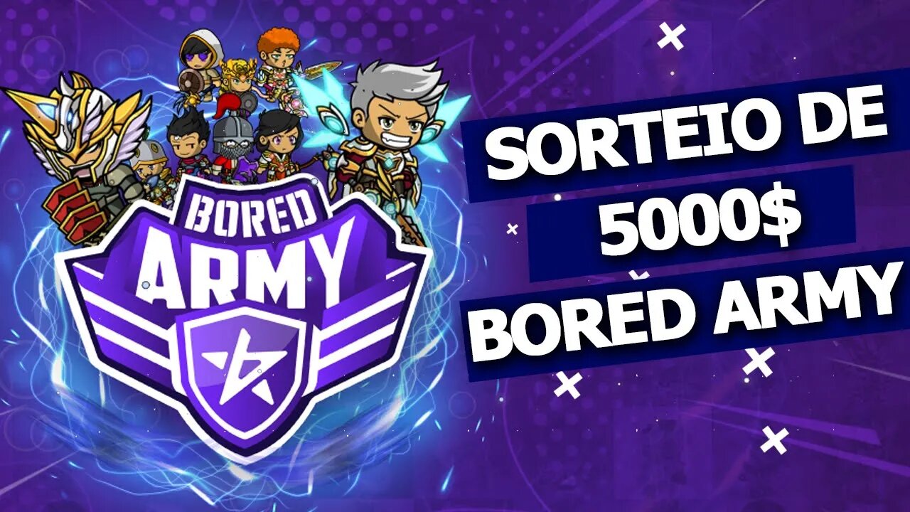 Bored Army - Futuro do Game e SORTEIO DE 5000$