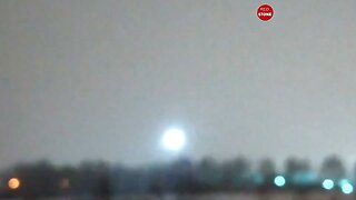 A UFO Lands in Moscow, Russia