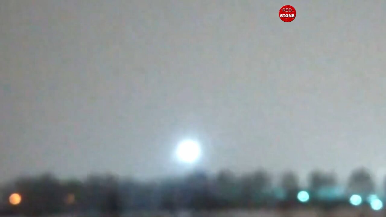 A UFO Lands in Moscow, Russia