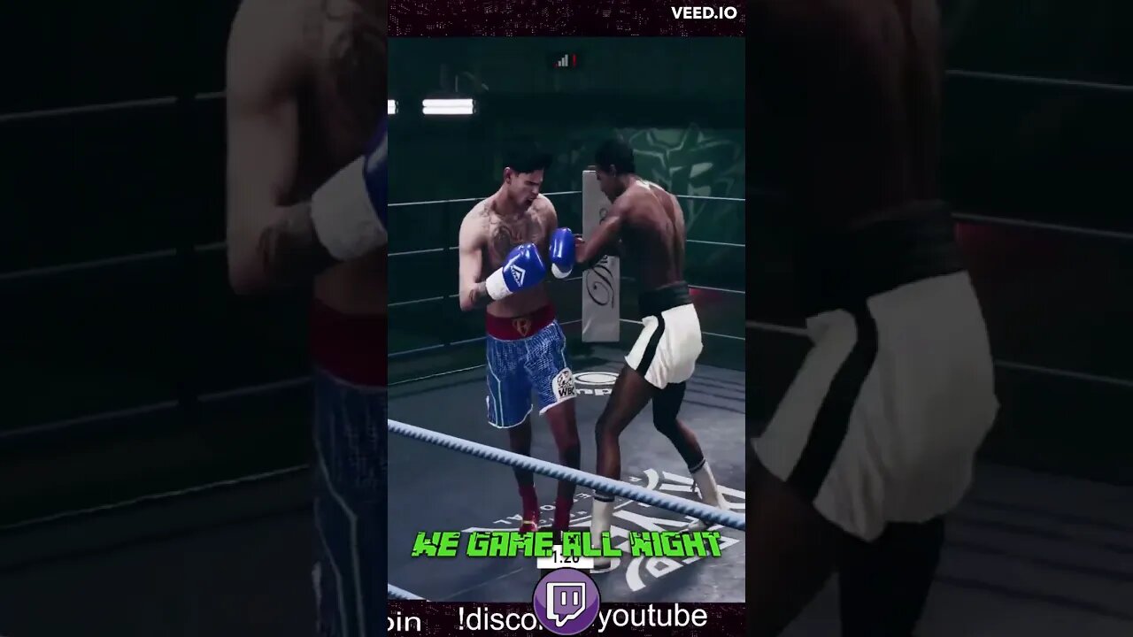 WTF HE FROZE LIKE DAT @PlayUndisputed #shorts #undisputed #playundisputed #boxing #newgame #fyp