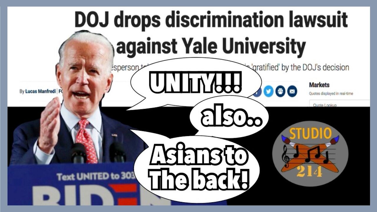 Biden's DOJ Endorses RACIAL DISCRIMINATION - Sad Day For Asians..and Justice!