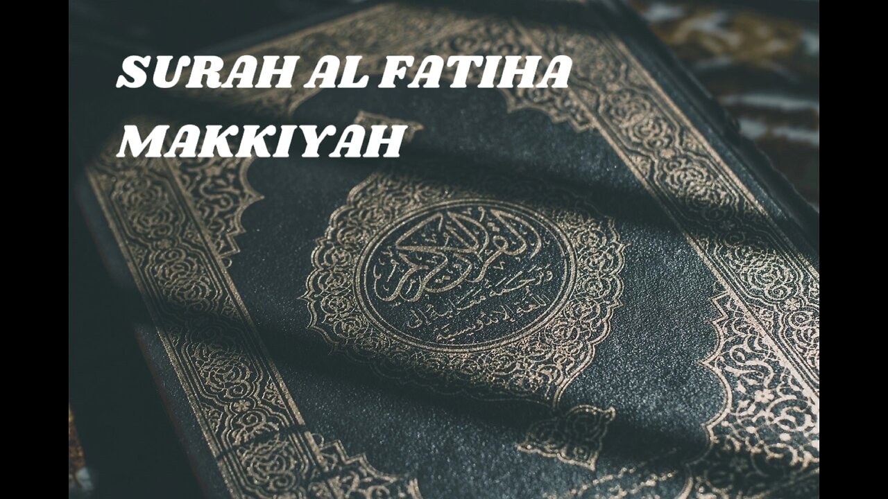 Surah Fatiha