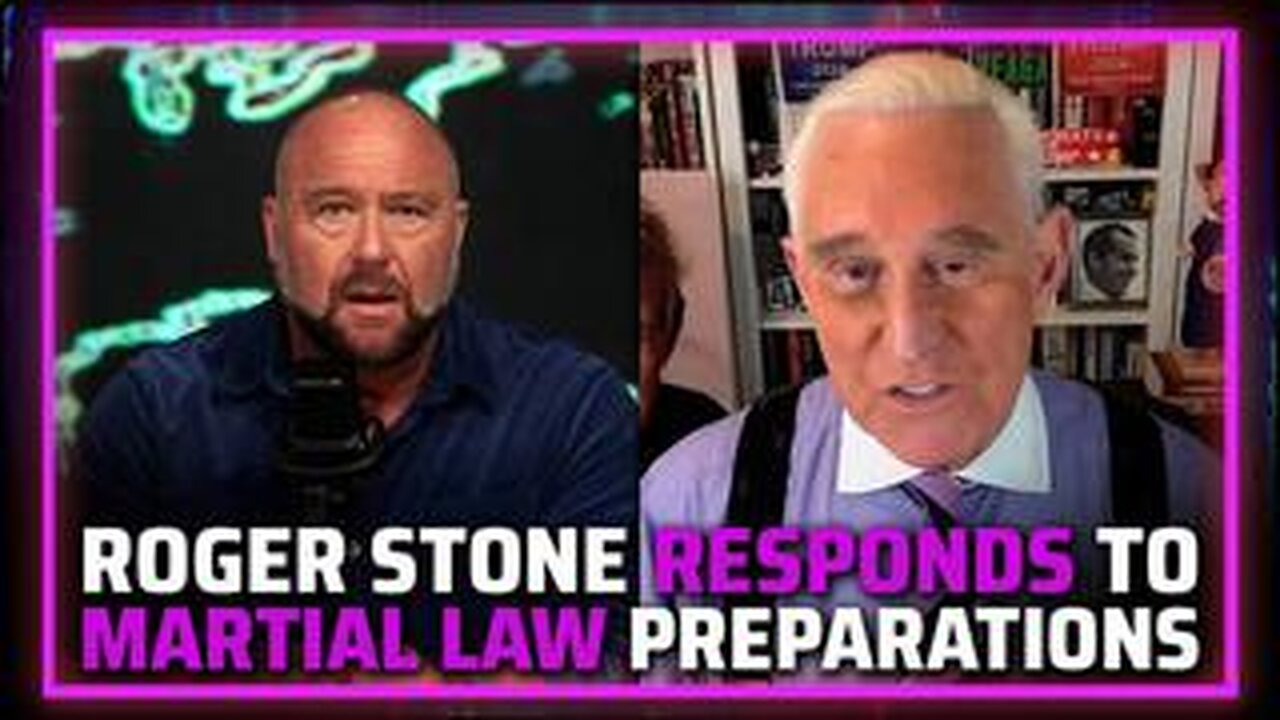 EXCLUSIVE: Roger Stone Responds To Biden-Harris Preparations For Military To Kill American Citizens!