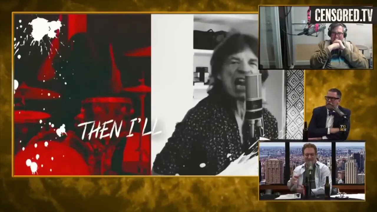 Gavin McInnes and Anthony Cumia get stuck into Mick Jagger (GoML Censored TV)