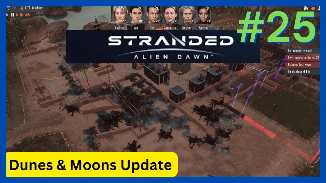 Stranded: Alien Dawn #25 | Insane Difficulty, Broodmother Swarm!