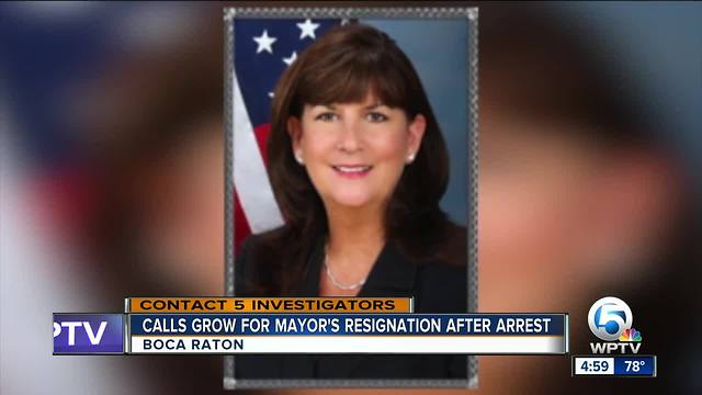 Calls grow for mayor's resignation after arrest