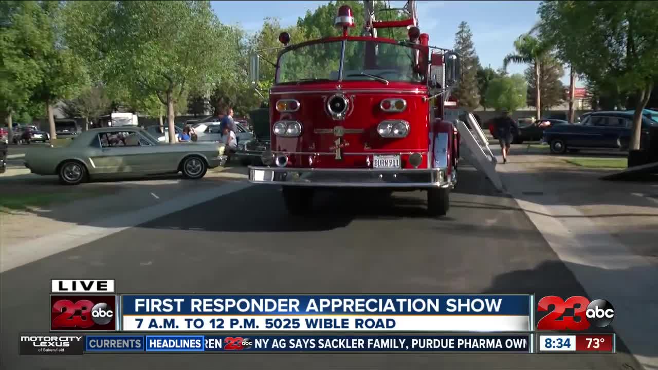 5th Annual First Responder Appreciation Day car show