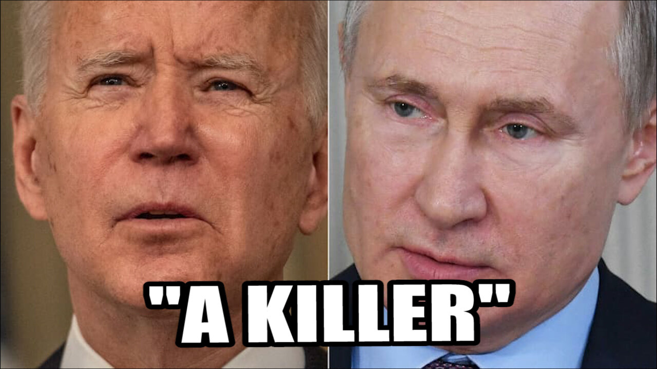 Biden Calls Putin "A Killer" and he "Will Pay the Price" for 'Russia Collusion' despite NO EVIDENCE