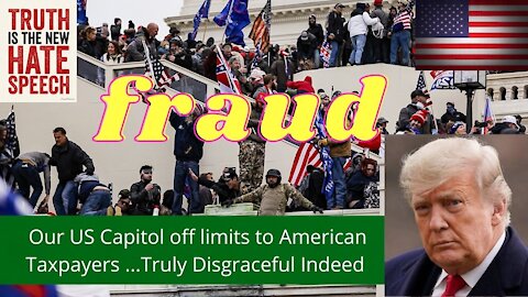 Taxpayers aren't allowed inside our Capitol ...Disgraceful !!!!