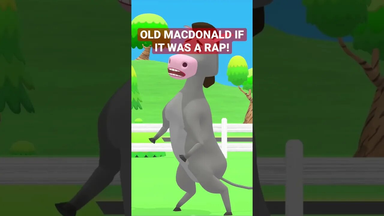 Old MacDonald Rap version! #singalong #childrenssongs #oldmacdonaldhadafarm