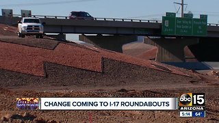 Changes coming to I-17 roundabouts